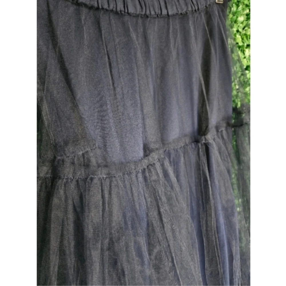 J.Crew Collection Tiered Tulle Maxi Skirt